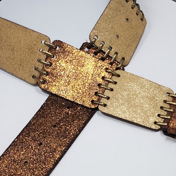 Vintage Wide Belt and Buckle - Picture 4 of 7